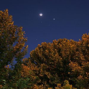 Conjunction and Fall Colors