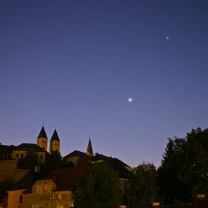 Moon and Planets in Hungary