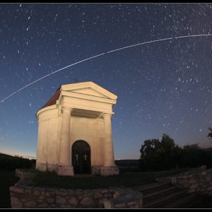 The Space Station above Hungary