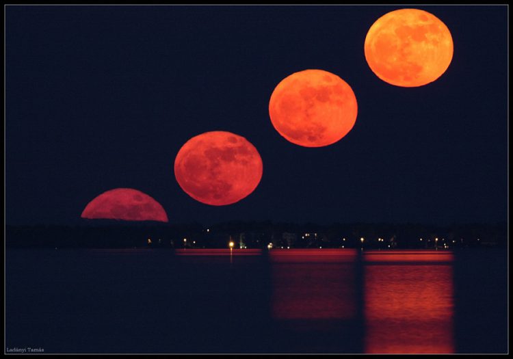 Lake Balaton Moonrise