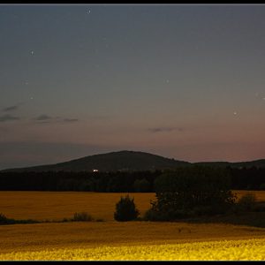 Mercury, Pleiades, and Flowers