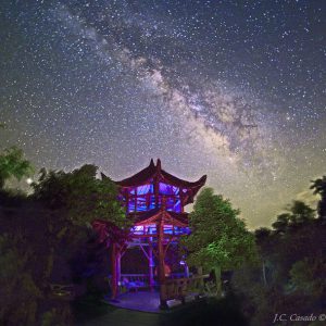 Milky Way over Pagoda