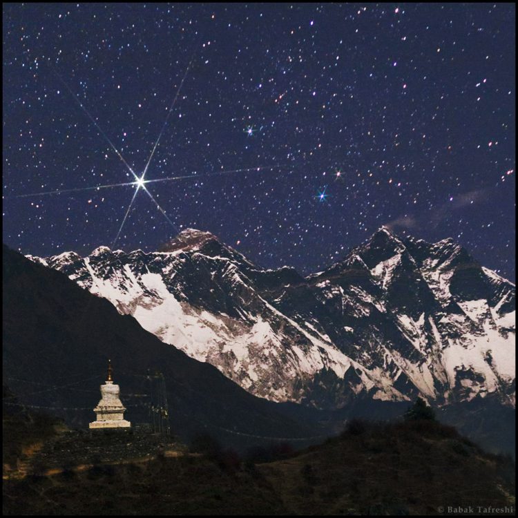 Everest and Mysterious Star