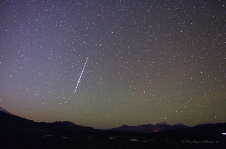 Fireball from 5000 Meters High