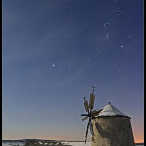 Winter Triangle and Windmill