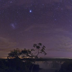 Iguacu Falls at Night