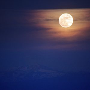 Moonrise Above Mysian Olympus