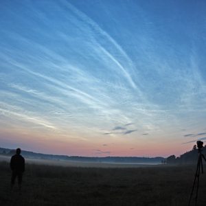 Ghostly Clouds at the Edge of Space