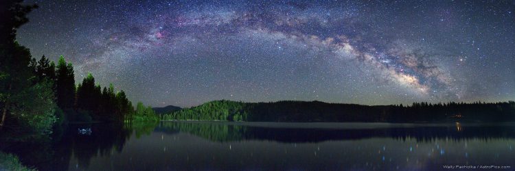 Galactic Arch Above Hume Lake