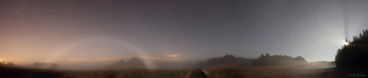 Moon and the Fog Bow