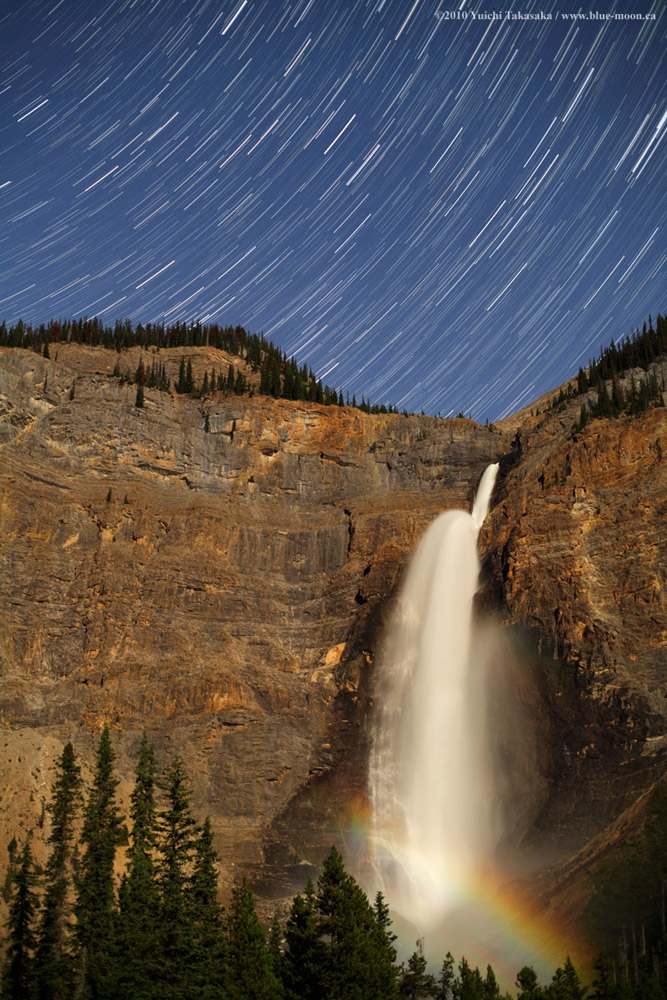 Waterfall Moonbow