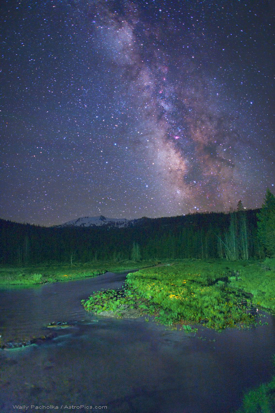 Creek Milky Way
