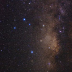 Sagittarius above the Sahara