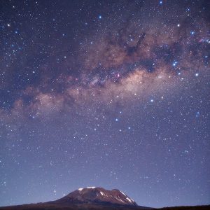 Galactic Bulge above Kilimanjaro