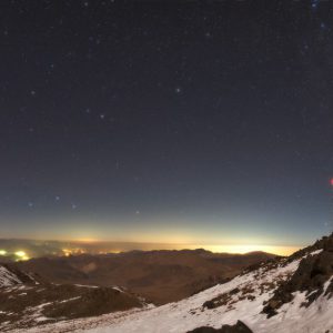Mount Gargash Night Panorama