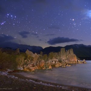 Starry Sky of an Alien Lake