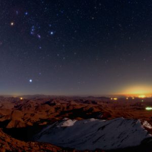 Sky Above Iran National Observatory