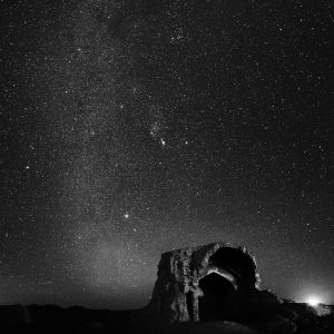 Starry Night of Damghan Desert