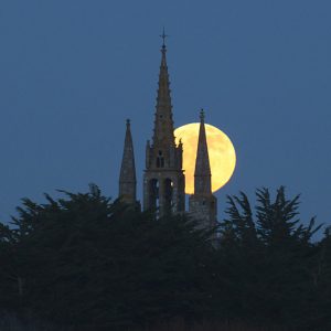 Church Moonrise