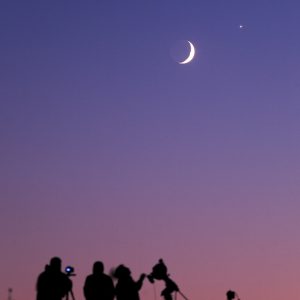 Conjunction of the Moon and Venus