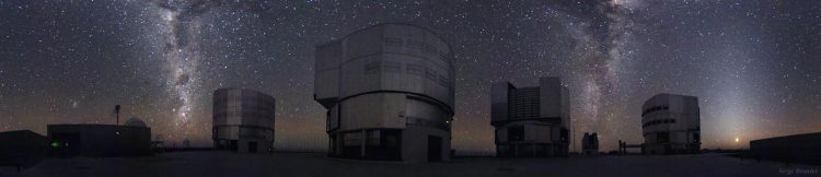 The Very Large Telescope on Cerro Paranal