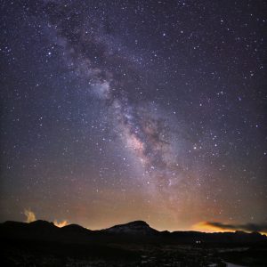 Galactic View from Canary Islands