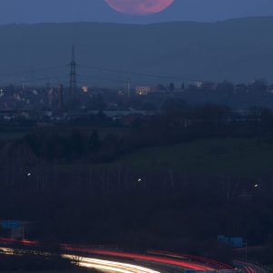 Full Moon above Stuttgart