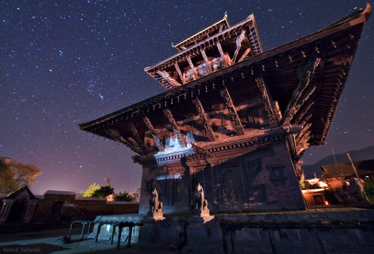 A Starry Fall Night of Nepal