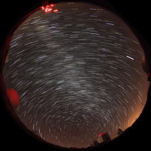 Rotating Sky above Teide Observatory