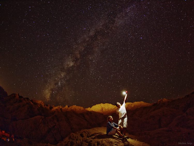 A Starry Night of Sinai