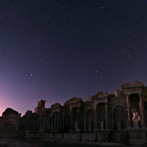 Night at the Ancient City of Sagalassos