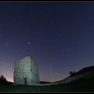 Perseids Composite over Hungary