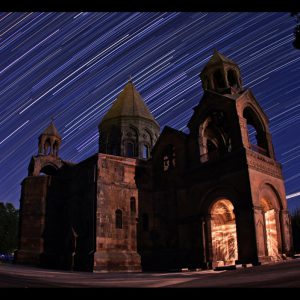 Etchmiadzin at Night