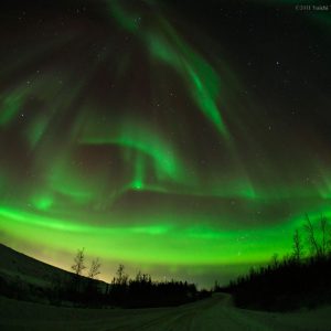 Aurora over the South