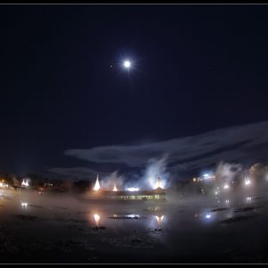 Lake Heviz at Night