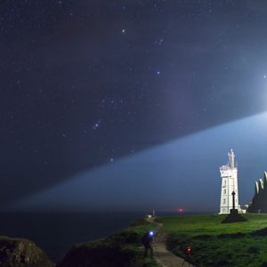 Lighthouse and Stars