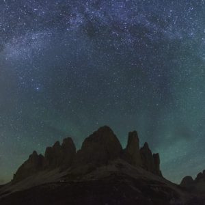 Airglow over Italy