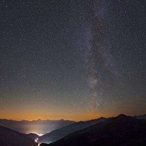 Tyrol, Where Mountains Meet Starry Sky
