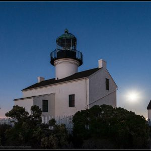 Lighthouse Moonlight