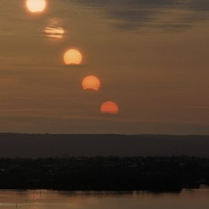 Eclipse in Perth