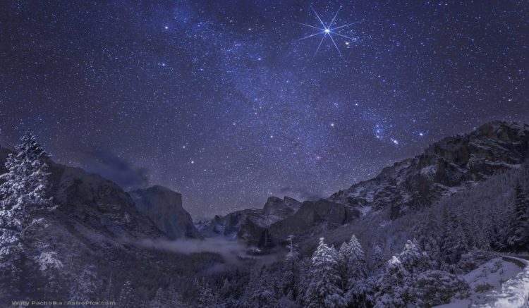 Yosemite Winter Night
