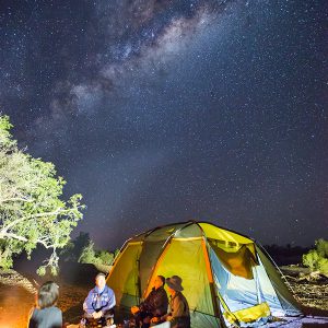 Camping under Stars