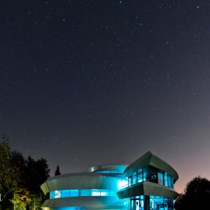 Stars above House of Astronomy