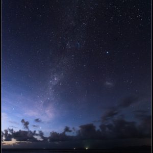Milky Way over Great Barrier Reef