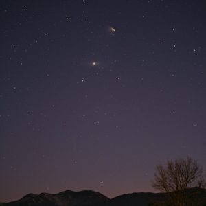 Comet and Andromeda