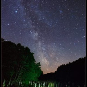 Milky Way over the Killer Lake