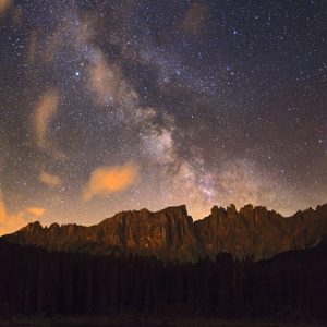 A Starry Night of Dolomites