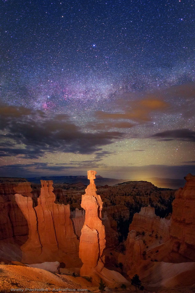Summer Triangle over Bryce Canyon