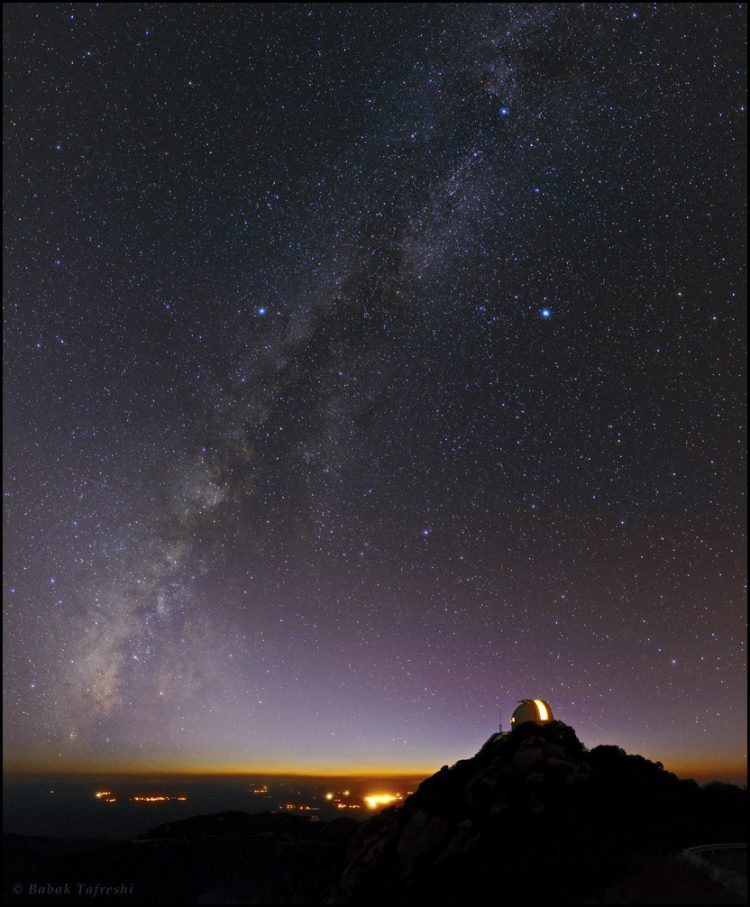 Milky Way over Kitt Peak