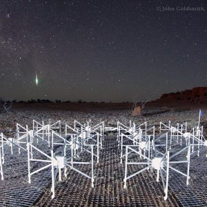 Radio Observatory in the Australian Outback